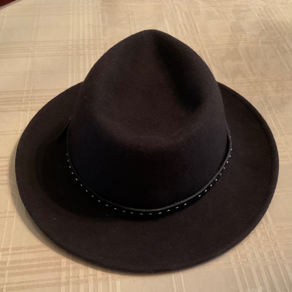 Men’s Goorin Brothers Fedora Hat w/accessories, Brown, Large